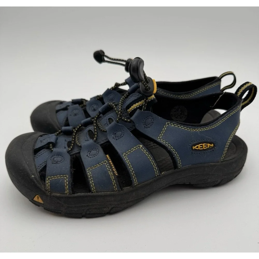 Keen Men's 6 Waterproof Trail Hiking Sandals‎ Blue XT1205 Waterproof Closed Toe